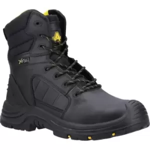 image of AS350C Berwyn Hi-leg Waterproof Metal Free Metatarsal Safety Boots Black Size 10