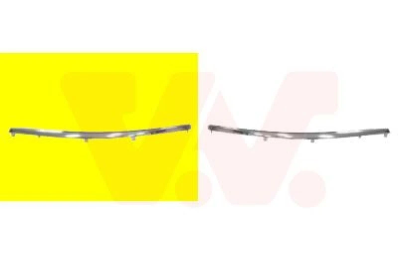 Image of VAN WEZEL Bumper cover VAN WEZEL 5837482