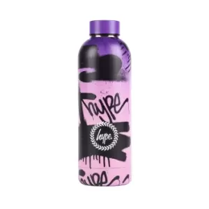 Hype Girls Graffiti Pink Stainless Steel Bottle - 500ml