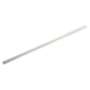 Image of BQ Nickel effect Continuous hinge L600mm