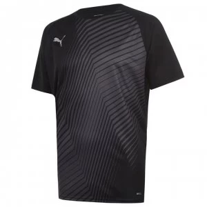 Puma Graphic T Shirt Mens - Black