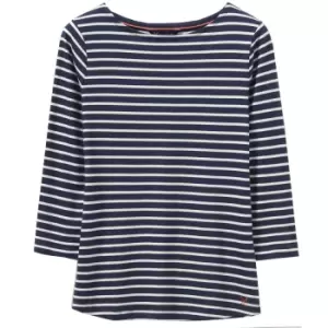 Image of Crew Clothing Womens Essential Breton Navy/White 14