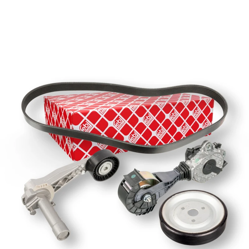 Image of V-Ribbed Belt Set FEBI BILSTEIN 107429
