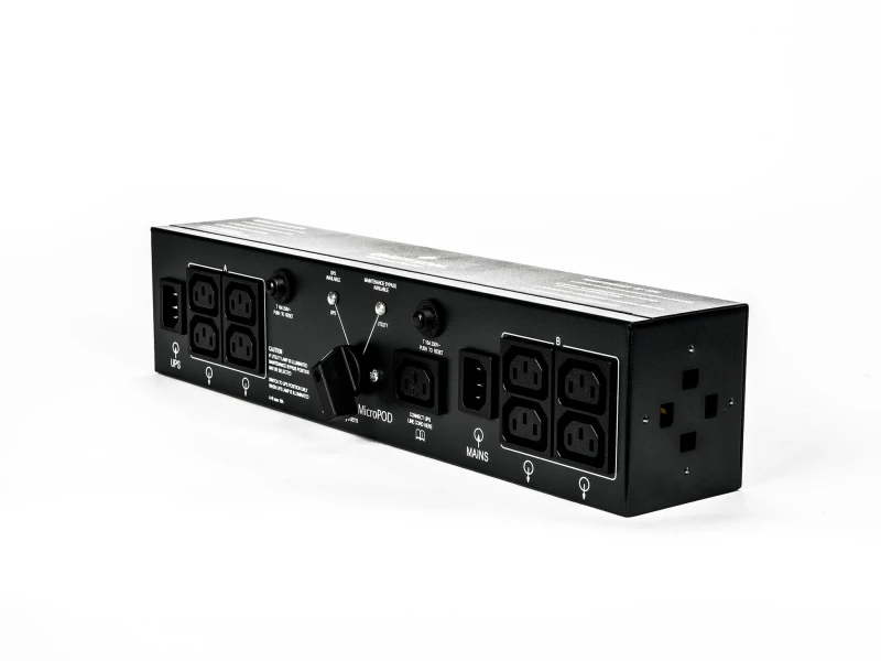 Image of Vertiv Vertiv Liebert MP2-210K power distribution unit (PDU) 4 AC outlet(s) 2U Black MP2-210K