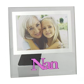 Image of 6" x 4" Celebrations Glass Photo Frame - Nan