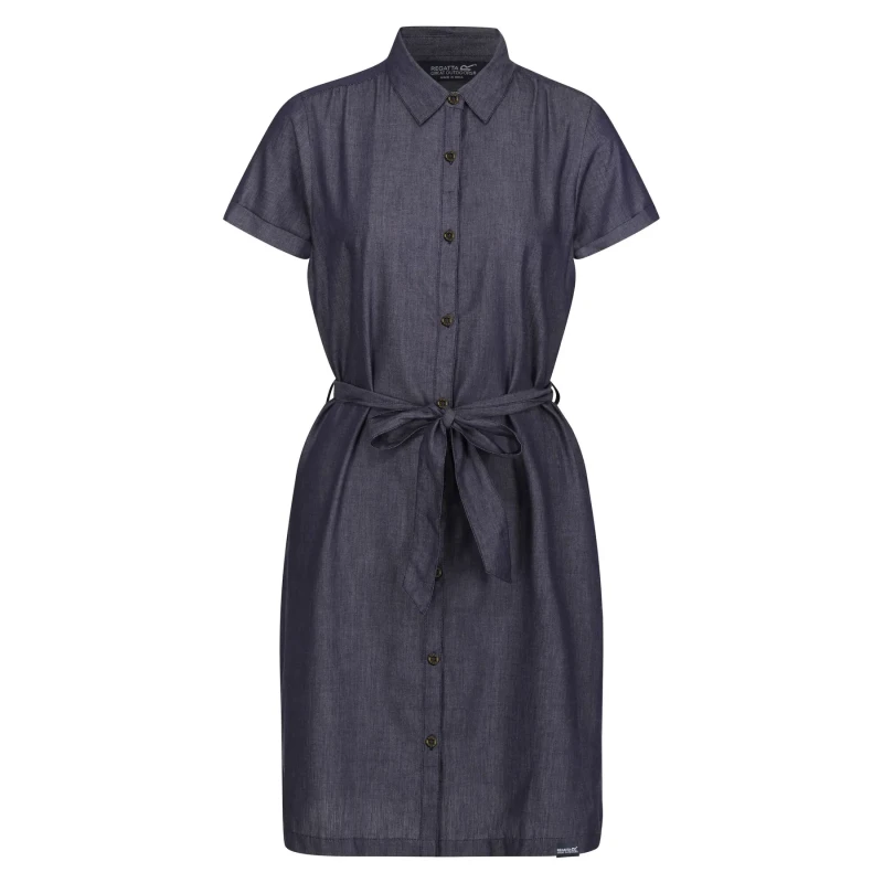 Image of Womens shirt dress Regatta Rema Bleu Female 38