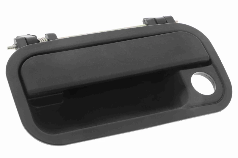 Image of VAICO V40-0886 Door Handle Left, black, without lock barrel, Original VAICO Quality Door Handle (1373)