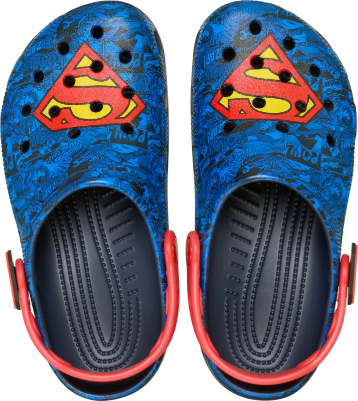 Image of Crocs Unisex Superman Classic Clogs Multi M10