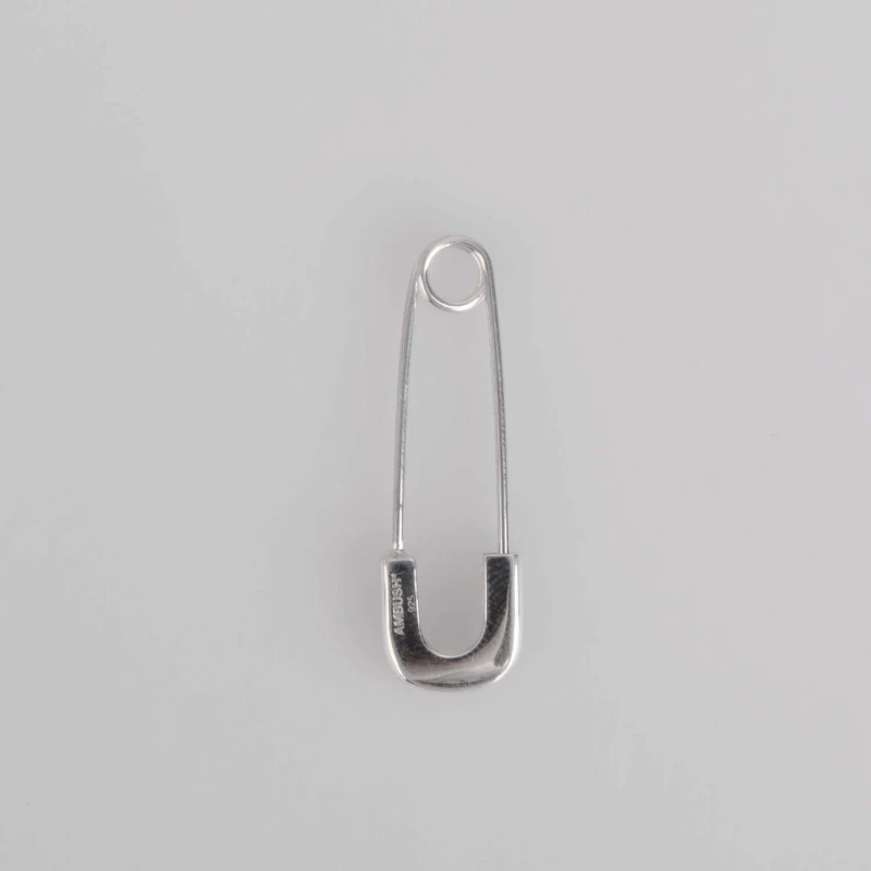 Image of Ambush Safety Pin Sterling Silver Earring Silver One Size