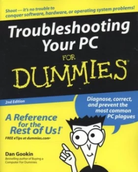 Image of Troubleshooting Your PC for Dummies by Dan Gookin Paperback