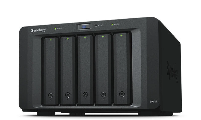 Image of Synology Synology DX517 disk array 20 TB Desktop Black DX517/20TB-HAT3300