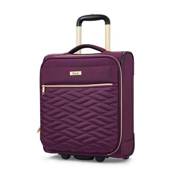 Image of Rock Luggage Sloane ZW92101 Underseat Purple Suitcase