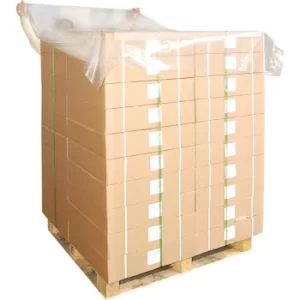 Image of 900/1800MM 50MU Clear Polythene Top Cover Roll-150