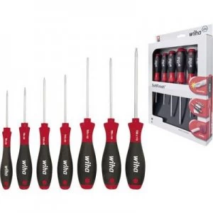 image of Wiha SoftFinish 362 K7 Workshop Screwdriver set 7 Piece TORX socket