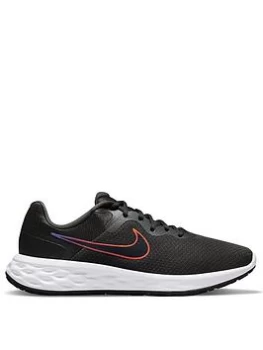 Image of Nike Revolution 6 - Anthracite/White, Anthracite/White, Size 11, Men