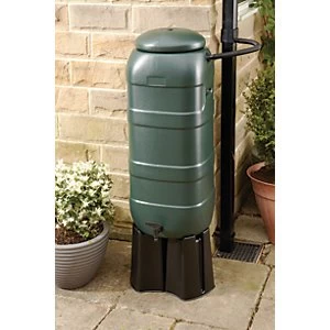 Image of Wickes Compact Water Butt Rain Saver Kit - 100L
