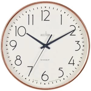 image of Acctim Earl 25cm Sweep Wall Clock