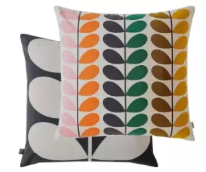 image of Orla Kiely Duo Stem Cushion, Multi