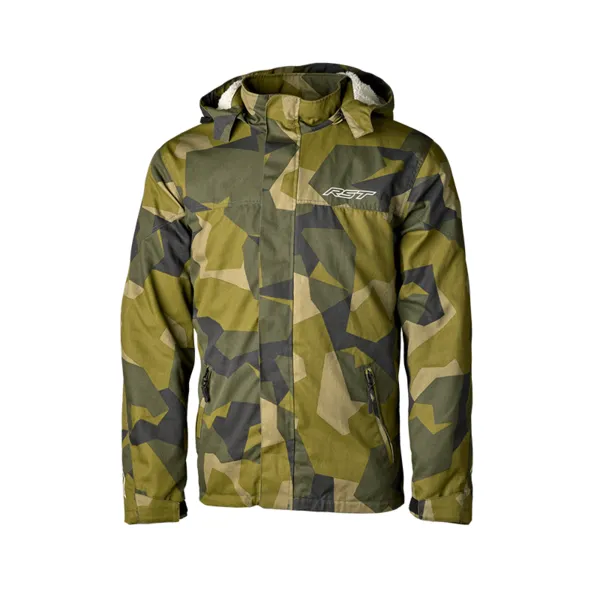 Image of RST Loadout Full Zip Hoodie Splinter Green Size 2XL