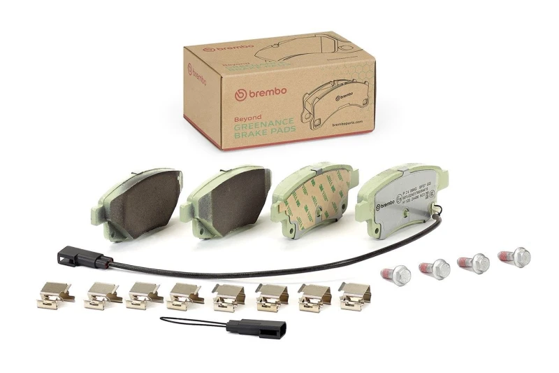 Image of BREMBO Brake pad set BREMBO P 24 066G