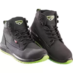 Image of Scan Viper SBP Steel Toe Cap Safety Boots Black Size 6