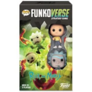 image of Funkoverse Rick & Morty Strategy Game (2 Pack)