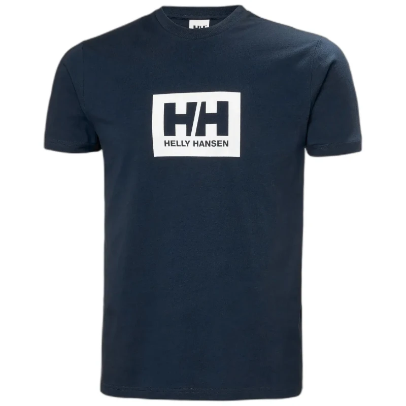 Image of Helly Hansen T-Shirt Helly Hansen Box 2.0 Bleu Male 2XL
