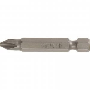 image of Irwin Phillips Power Screwdriver Bit PH2 50mm Pack of 2