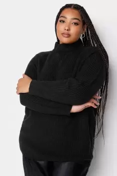 Image of Ribbed Knitted Jumper