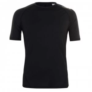 image of adidas Mens Alphaskin Climacool T-Shirt - Black