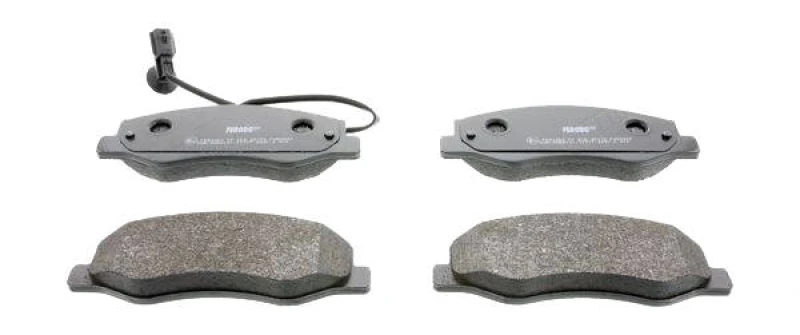 Image of FERODO FVR4349 Brake pad set incl. wear warning contact, without accessories Brake Pad Set,disc brake (402)