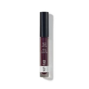 Image of Nip+Fab Matte Liquid Lipstick Black Grape 55 Purple