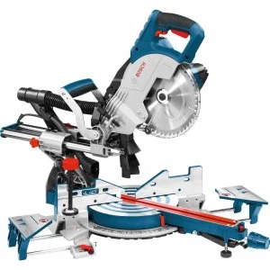 image of Bosch GCM 8 SJL Sliding Compound Mitre Saw 216mm 110v