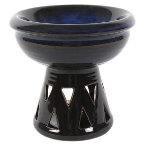 image of Deep Bowl Blue Oil Burner