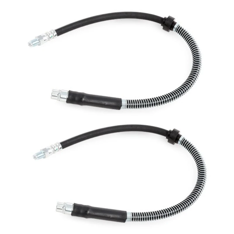 Image of RIDEX 83B0928 Brake Hose Front axle both sides, with spring Brake Hose (83)