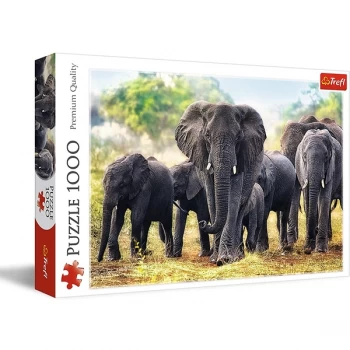 Image of Elephants Jigsaw Puzzle - 1000 Pieces