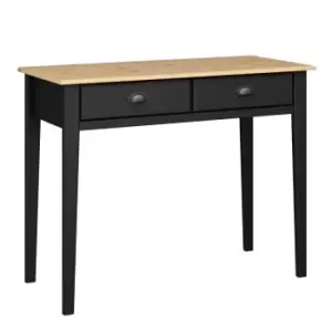 Nola Hall Table Black And Pine