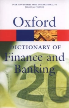 Image of A Dictionary of Finance and Banking by Bsc Mba John Smullen Paperback