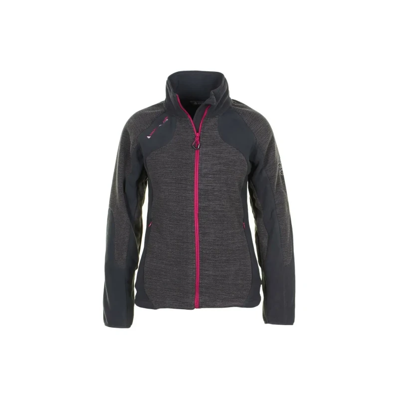 Image of Womens fleece jacket Peak Mountain Acut Gris Female XL