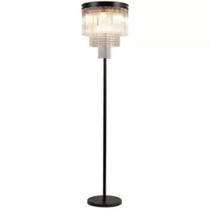 Image of Floor Lamp, 9 Light E14, Brown Oxide - Luminosa Lighting