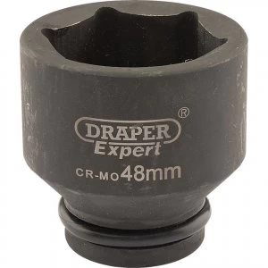 Image of Draper Expert 3/4" Drive Hexagon Impact Socket Metric 3/4" 48mm