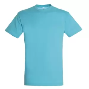 Image of SOLS Mens Regent Short Sleeve T-Shirt (3XL) (Aqua)