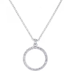 Image of Ted Baker Ladies Linzzi Luunar Pave Circle Pendant