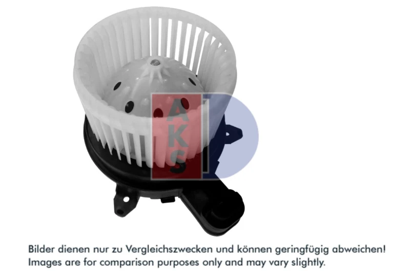 Image of AKS DASIS 218134N Blower Motor for left-hand drive vehicles Interior Blower (2669)