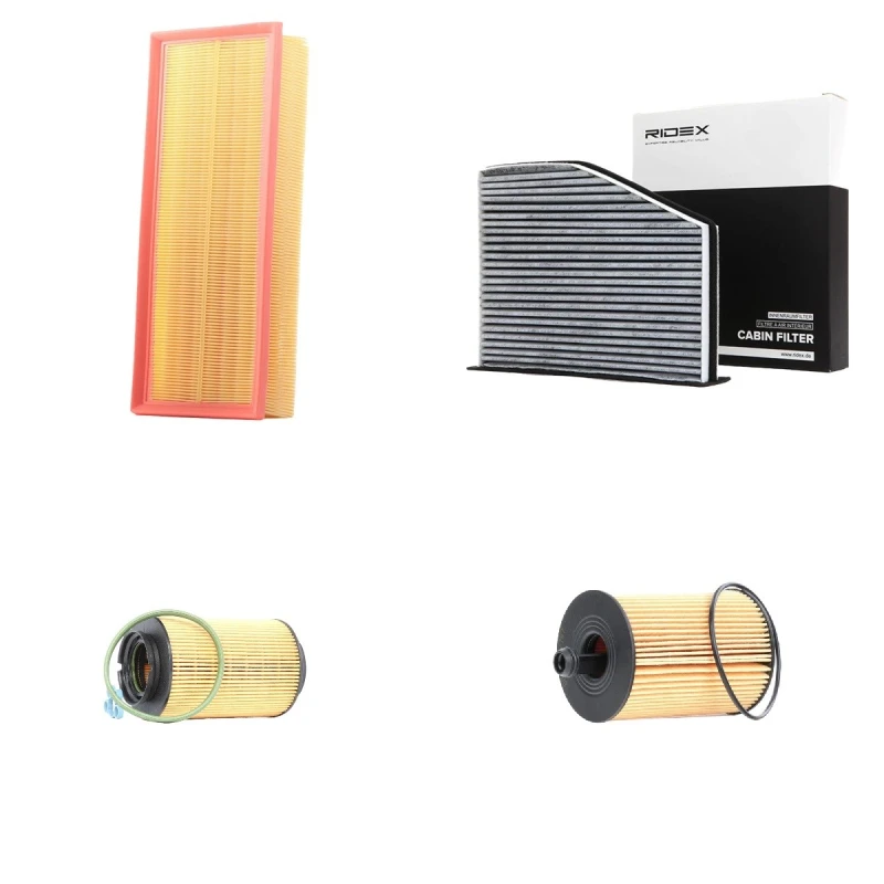 Image of RIDEX 4055F11233 Filter Set with gaskets/seals, with pre-filter Filter Set (4055)