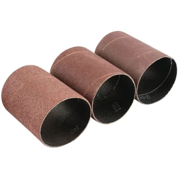 Image of 93358 - Pack of Three Aluminium Oxide Sanding Sleeves (45 x 60mm) - Draper