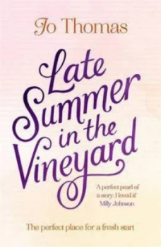 Image of Late Summer in the Vineyard by Jo Thomas Paperback