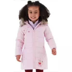 Image of Regatta Girls Girls Peppa Pig Padded Insulated Coat 48-60 Months (104-110cm)