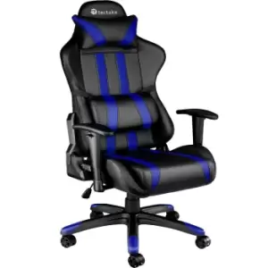 image of TecTake Gaming Chair Premium - Black And Blue