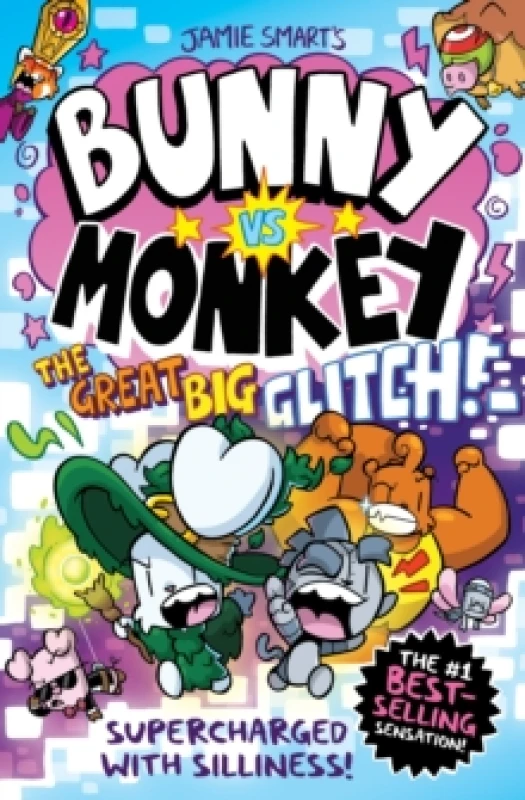 Image of Bunny vs Monkey: The Great Big Glitch (a Phoenix Comic Book): the instant number one bestselling book from Jamie Smart, Illustrator of the Year Hardba